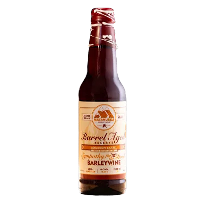 Matanuska Bourbon Barrel Barleywine reserve bottle