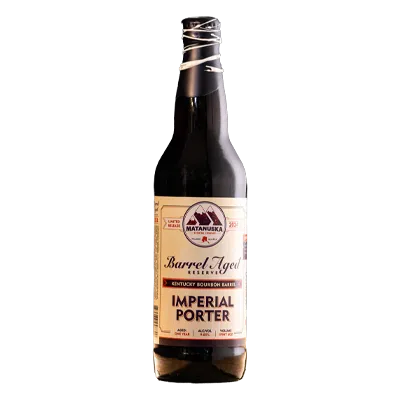 Matanuska Barrel Aged Reserve Imperial Porter bottle