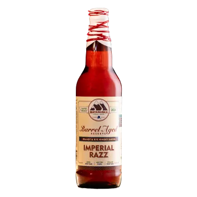 Matanuska Barrel Aged Reserve Imperial Razz bottle