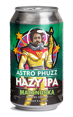 Astro Phuzz Hazy IPA package artwork