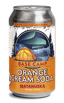 Base Camp Orange Cream Soda can